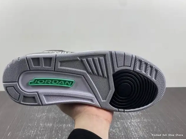 Kick Theory Jordan Glow Green Air 3 CT8532-031 0507